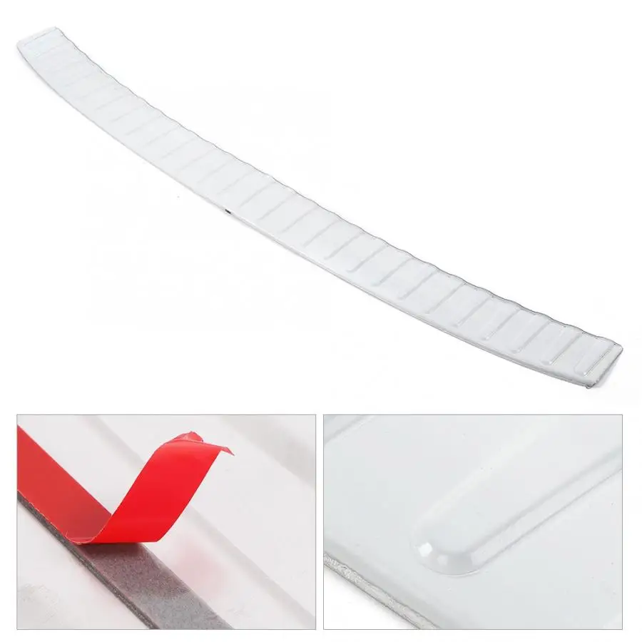 Защитная крышка для порога задней двери из нержавеющей стали Ford Transit Custom 2012 2013 2014