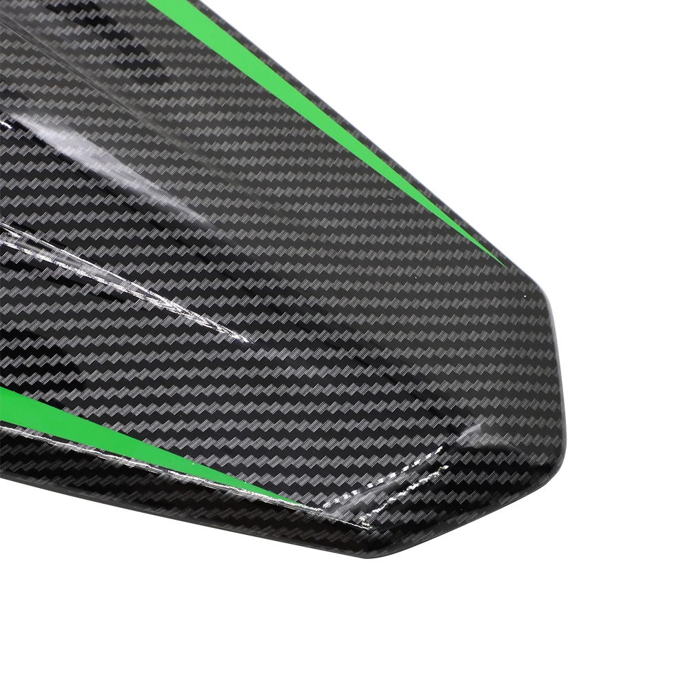 

Motorcycle Rear Seat Cover Pillion Cowl Solo Fairing For Kawasaki Ninja400 2018 2020 Green Stripes Auto Parts