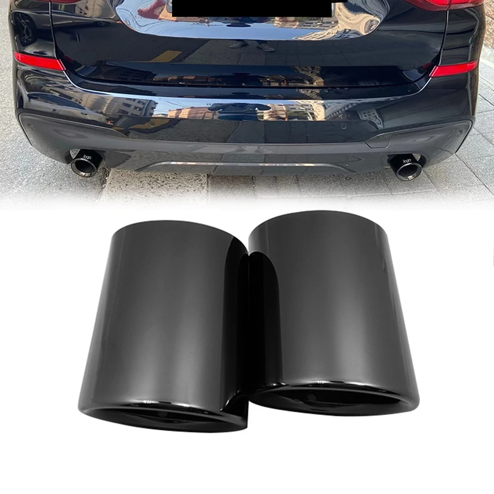 Автомобильный глушитель для выхлопной трубы модифицированный из нержавеющей