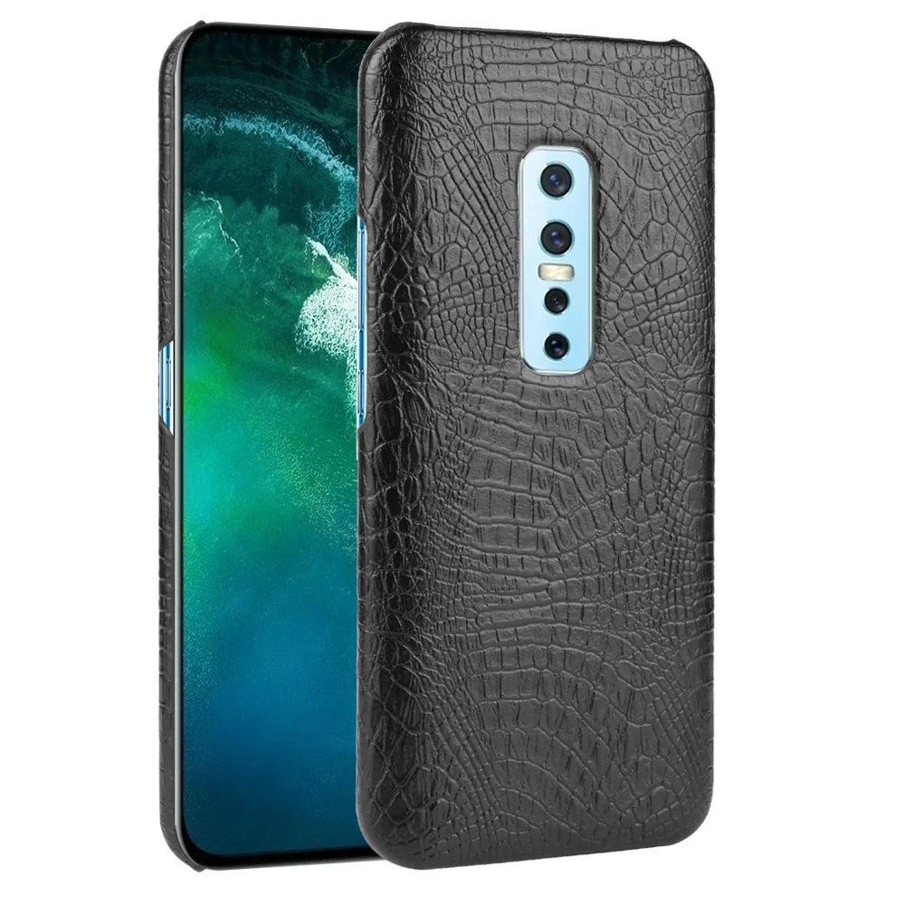 Текстура крокодиловой кожи из искусственной Hard чехол для телефона VIVO V17