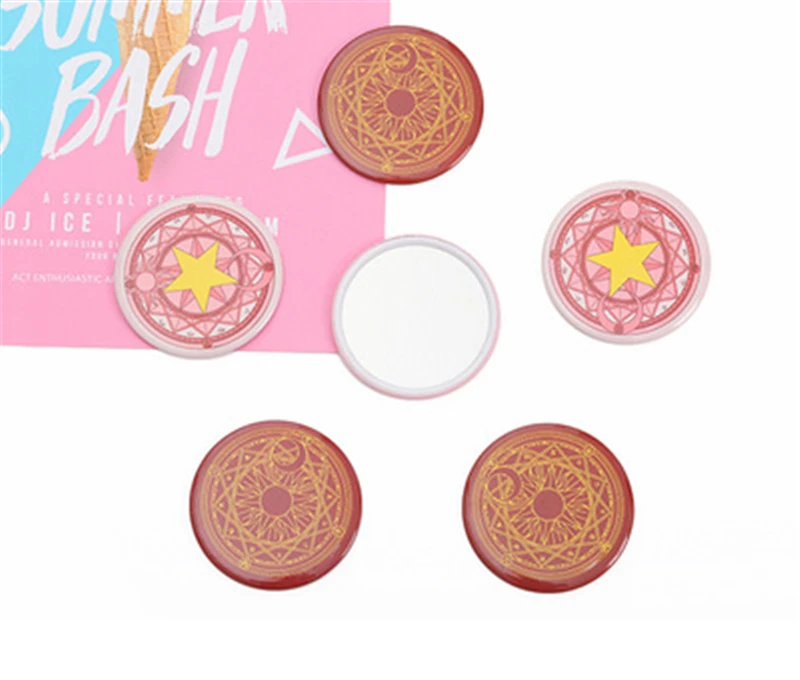 Sailor Moon Mirror Side Mirror Card Captor Mirror Bag Side Mirror Small Round Mirror Anime Adult Girl Cosplay Christmas Gift