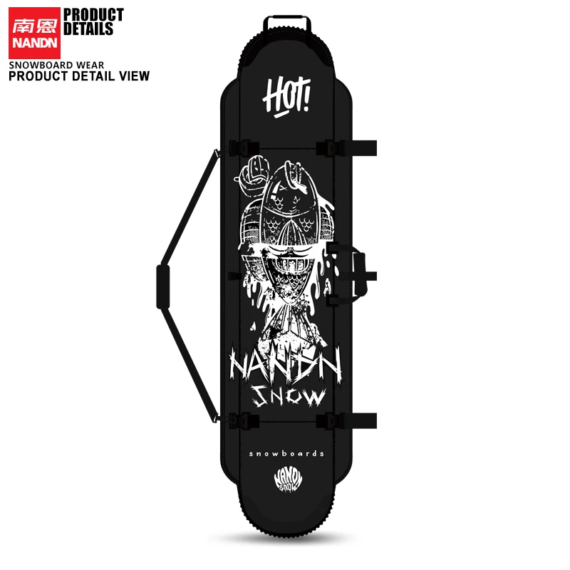 NANDN сноуборд сумка прочный износостойкий удобный портативный Скейтбординг чехол