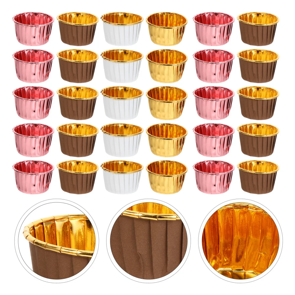 

200pcs Paper Cake Cups Muffin Molds Cupcake Cases Baking Cups for Birthday