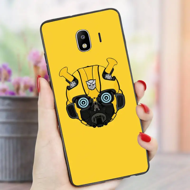 

Bumblebee Transformers USA movie Phone Case For Xiaomi A1 9t pro A2 lite 10 MIX 2S MIX3 note10 pro Black Soft nax fundas cover