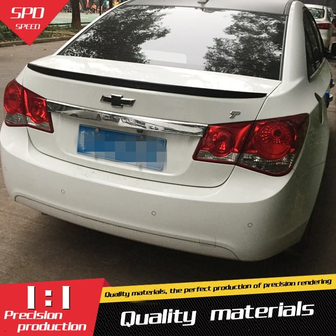 Для Chevrolet спойлер Cruze АБС пластик для автомобиля заднее крыло Праймер цвет задний