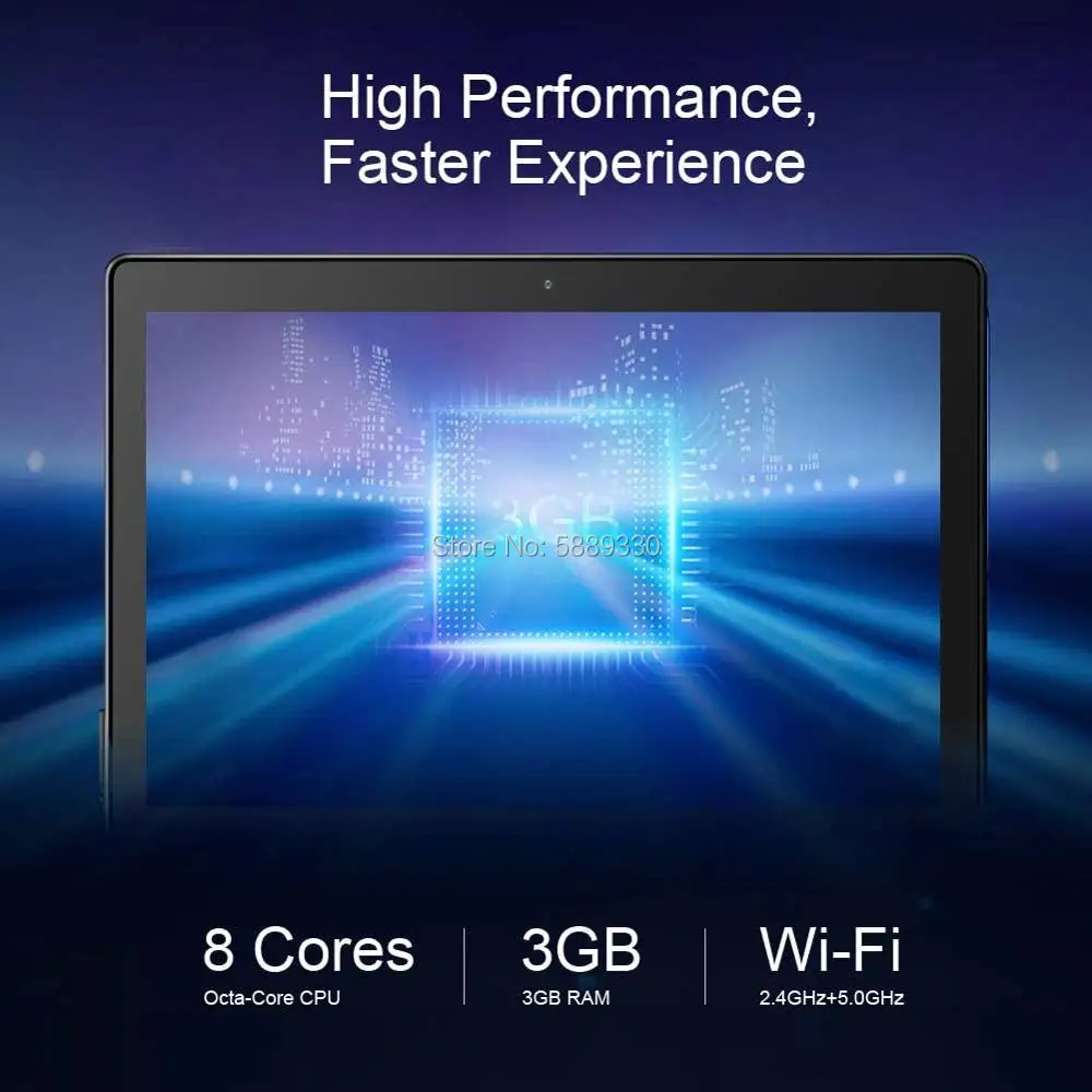Планшет Android 2020 10 дюймов 2 SIM-карты 4G LTE 3 Гб ОЗУ 32 ПЗУ 8 ядер 9 0 дюйма Bluetooth GPS планшеты