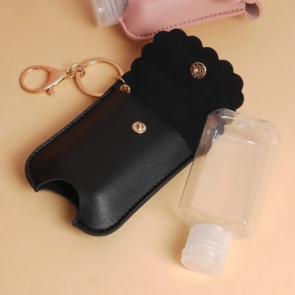 

Travel Bottle And Keychain Holder Refillable Empty Bottles For Hand Sanitizer Portable Soap Dispensers