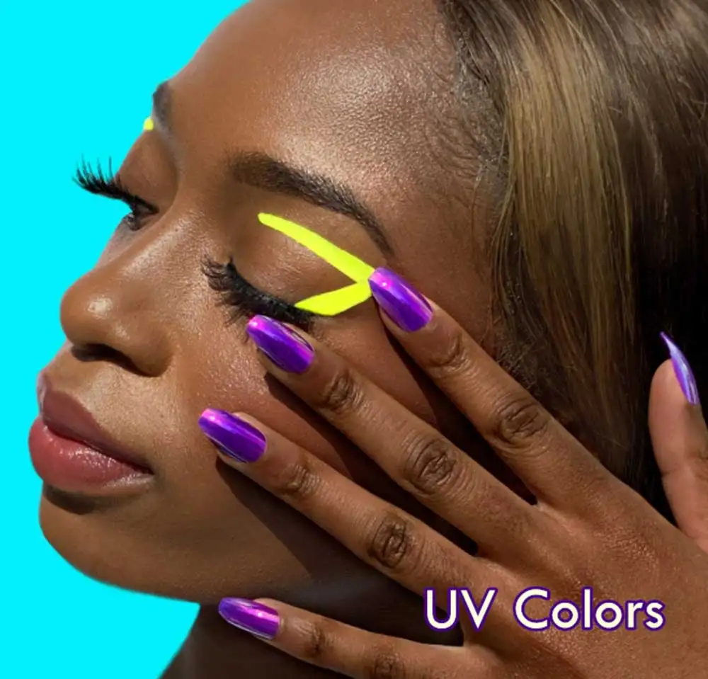 3 шт./лот УФ цветная неоновая краска на водной основе для лица и тела