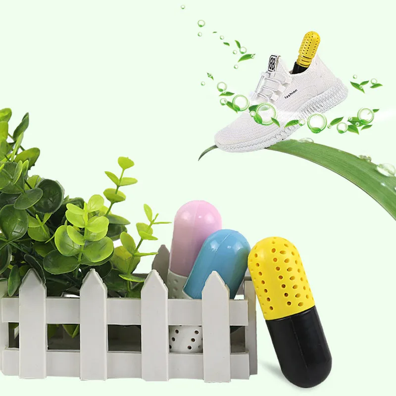 Сушилка для обуви влагопоглотитель дезодорант Растяжка в форме таблетки