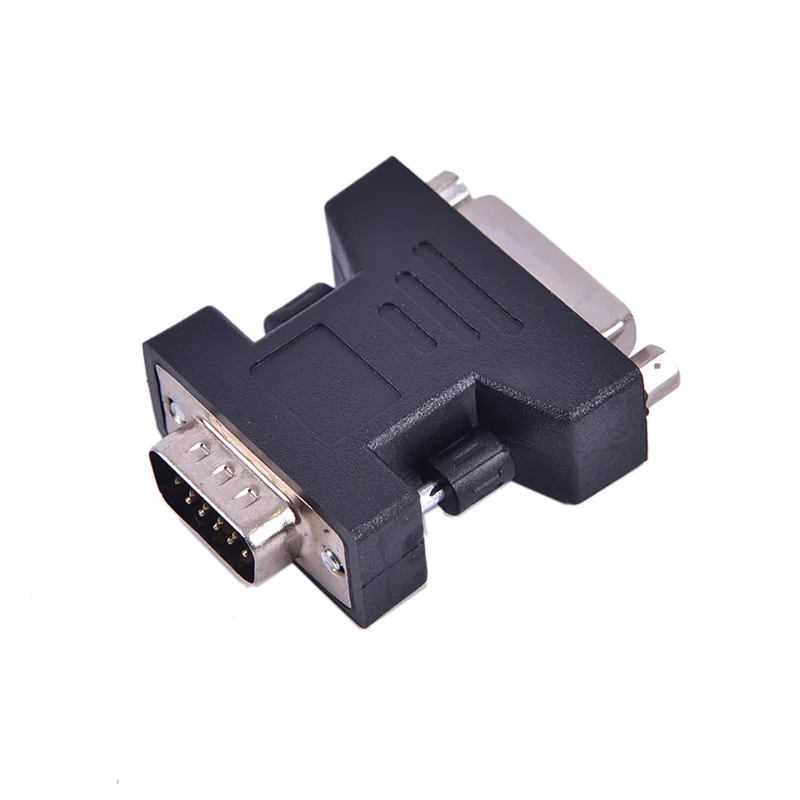 1 шт. DVI VGA адаптер папа 24 + 5 Pin Женский конвертер для компьютера ноутбука|Кабели VGA| |