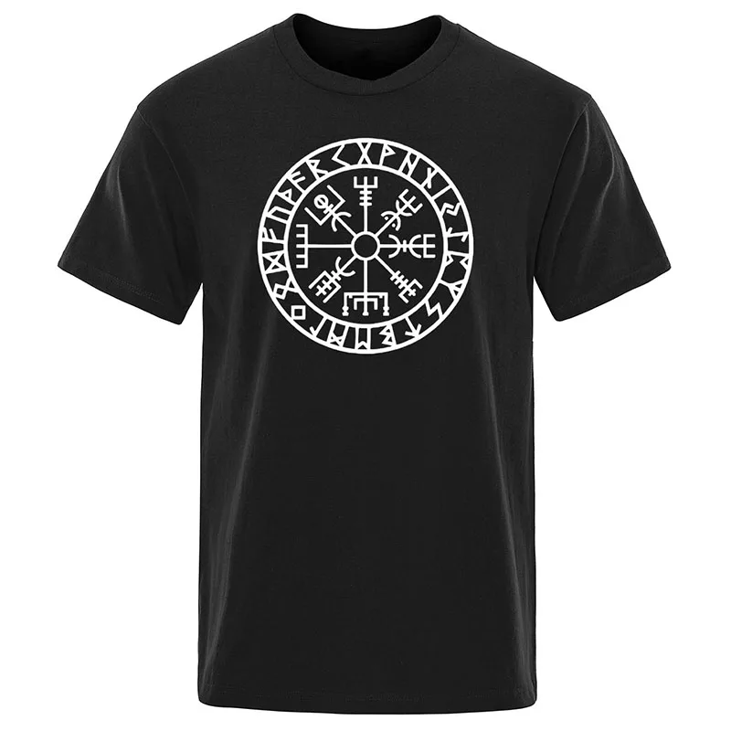 

Newest Fashion Vikings T-Shirts Men Women Casual Solid Color Print Streetwear 100% Cotton T Shirt HighQuality Tees Tops Clothing