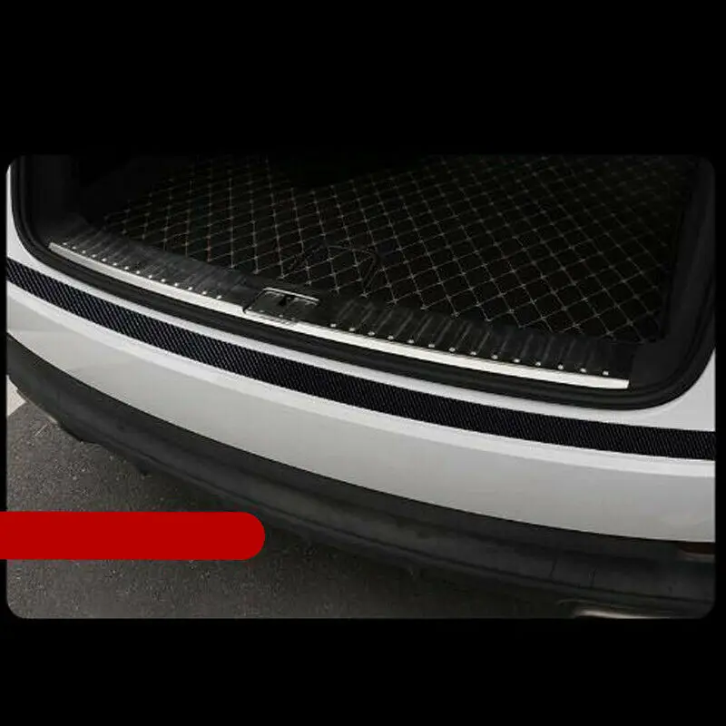 

10CM*3Meter Car Sticker Accessories Anti Scratch Car bumper Carbon Fiber Vinyl