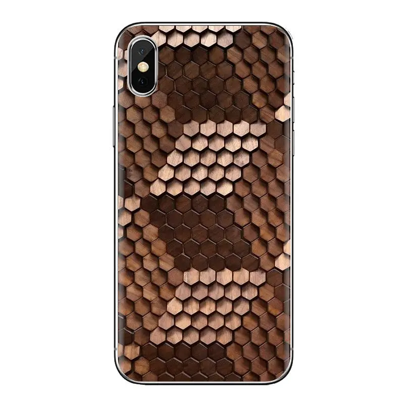 Пастельный Деревянный Цветной блокирующий узор мягкий ТПУ чехол для телефона iPod