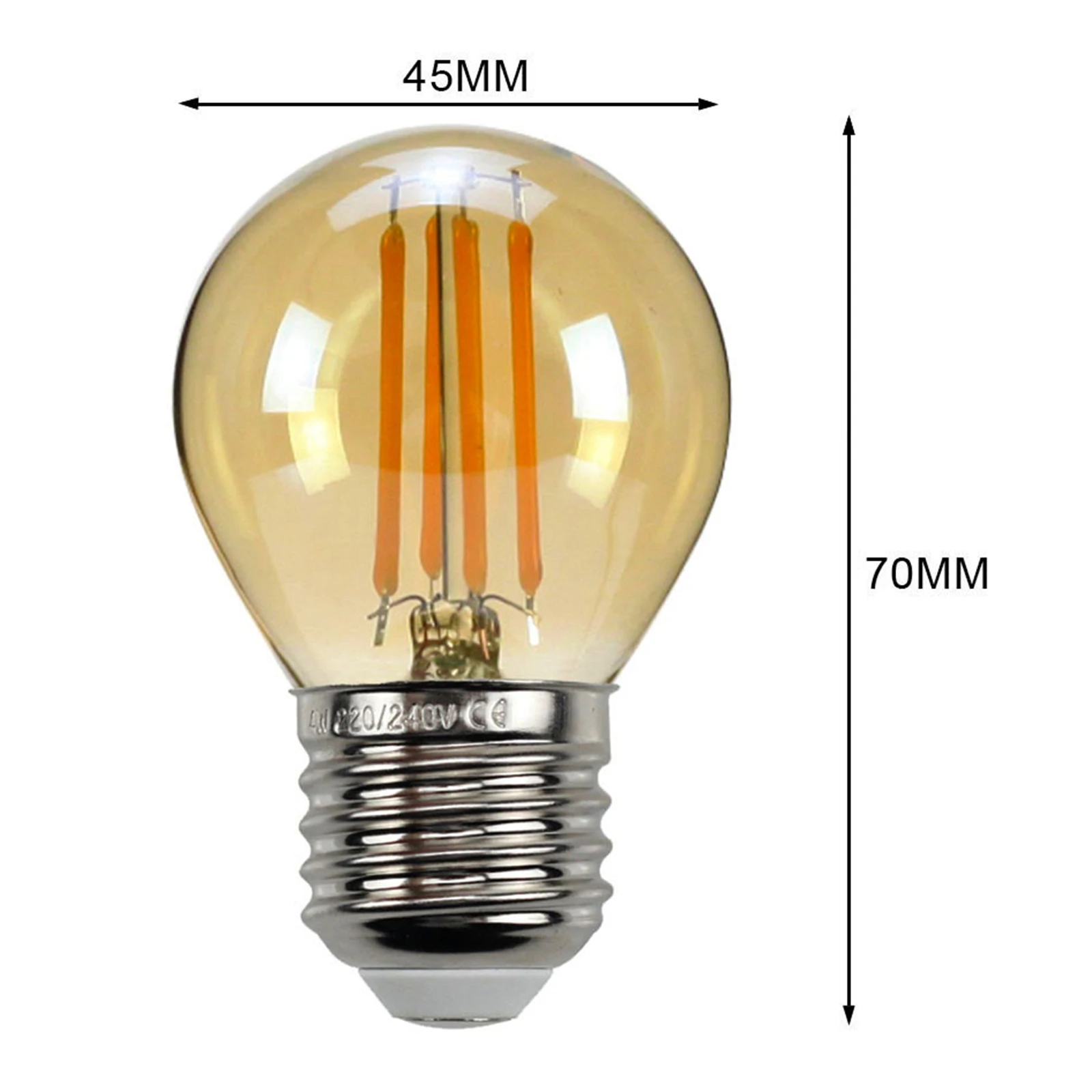 

6pcs E27 Vintage Retro LED Edison Bulbs Filament Light Bulb Home Decor