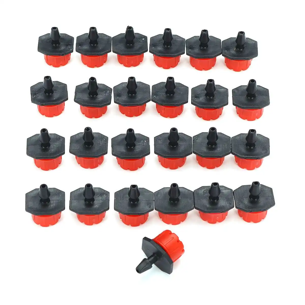 20 м система водяного запотевания 25 шт. пластиковая распылительная Форсунка