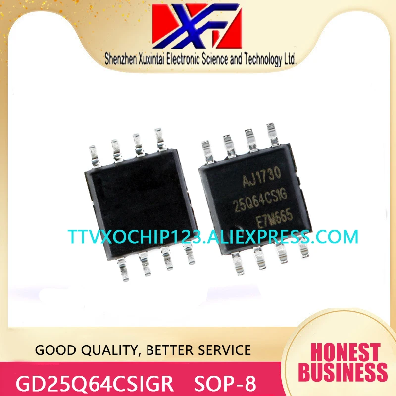 20 шт./лот GD25Q64CSIG GD25Q64 25Q64CSIG 25Q64 FLASH NOR Memory IC 64Mb (8M x 8) SPI SOP 8|Реле| |