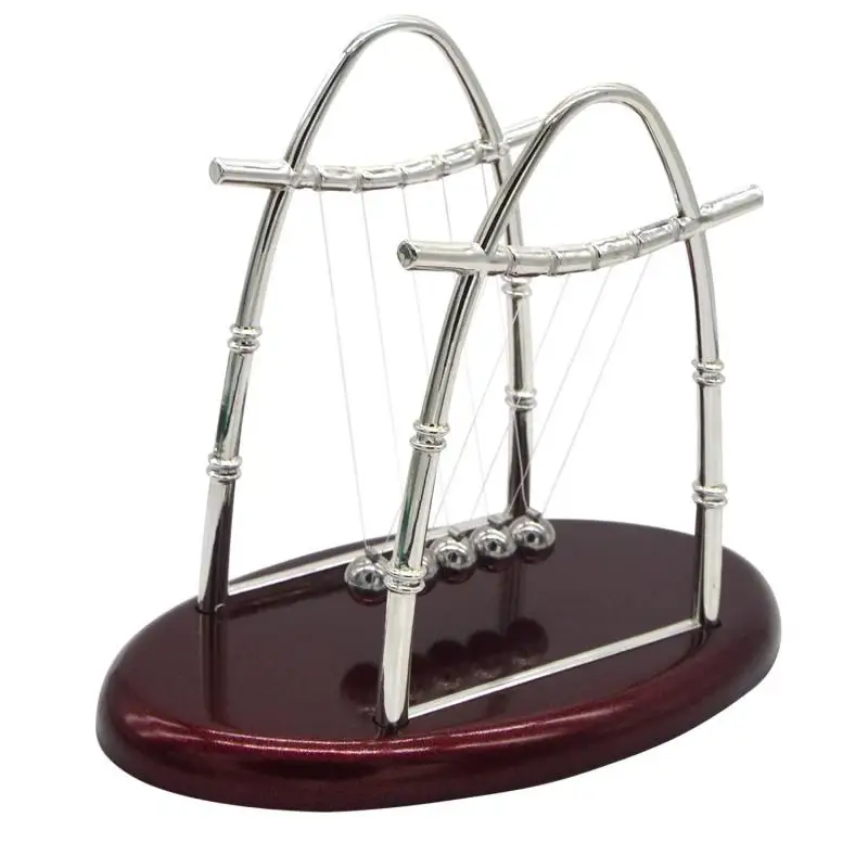 Ньютон Колыбель стальной баланс мяч металлический маятник шарики Ньютона стол