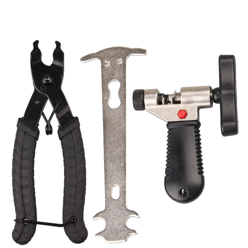 

Bicycle Magic Buckle Removal Pliers Chain Installation clamp Mountain Bike - Chain dechainer/Chain Cutter/Measuring Ruler