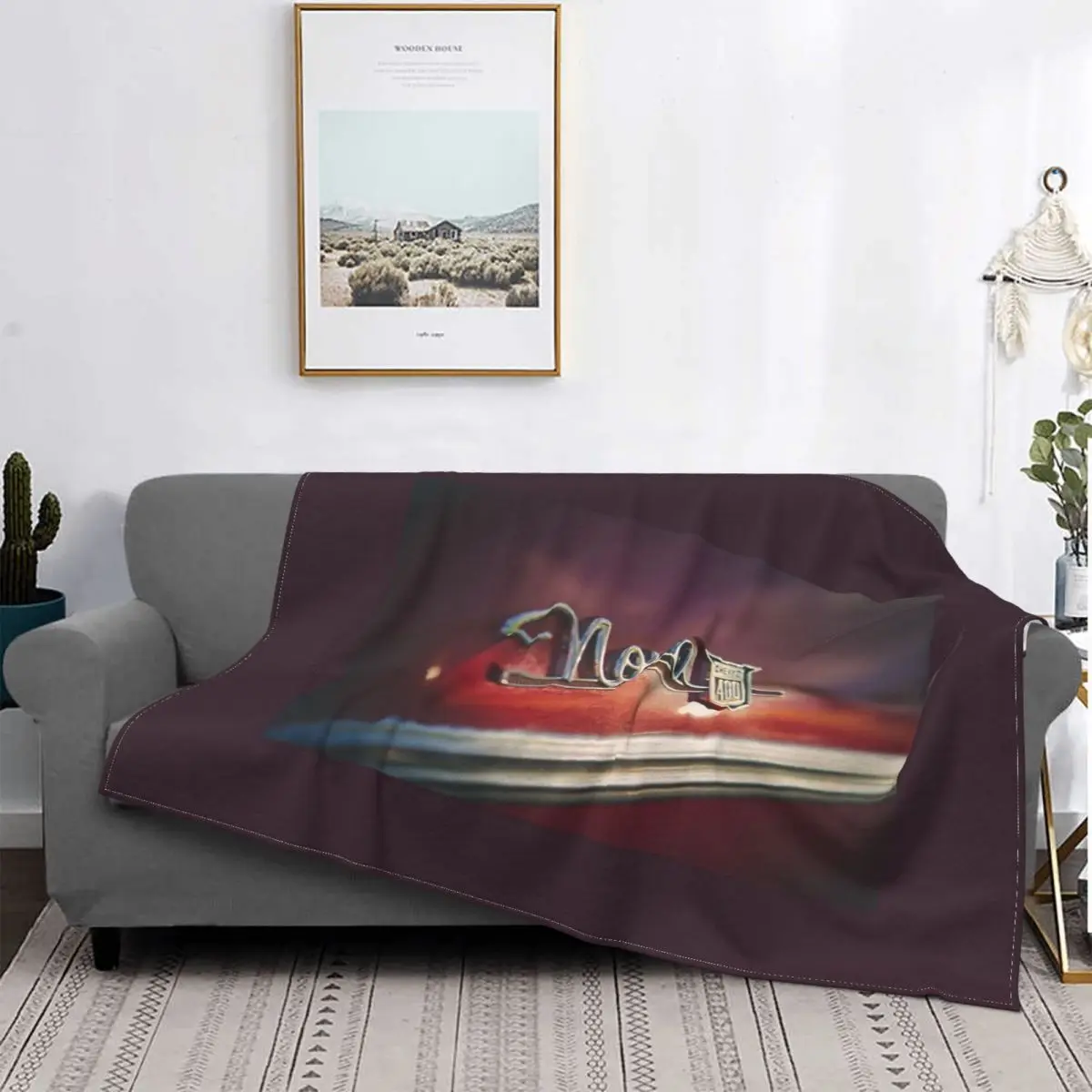 

Manta con insignia de Chevy Nova 400, edredones a cuadros para cama, manta de Anime con ет fundas