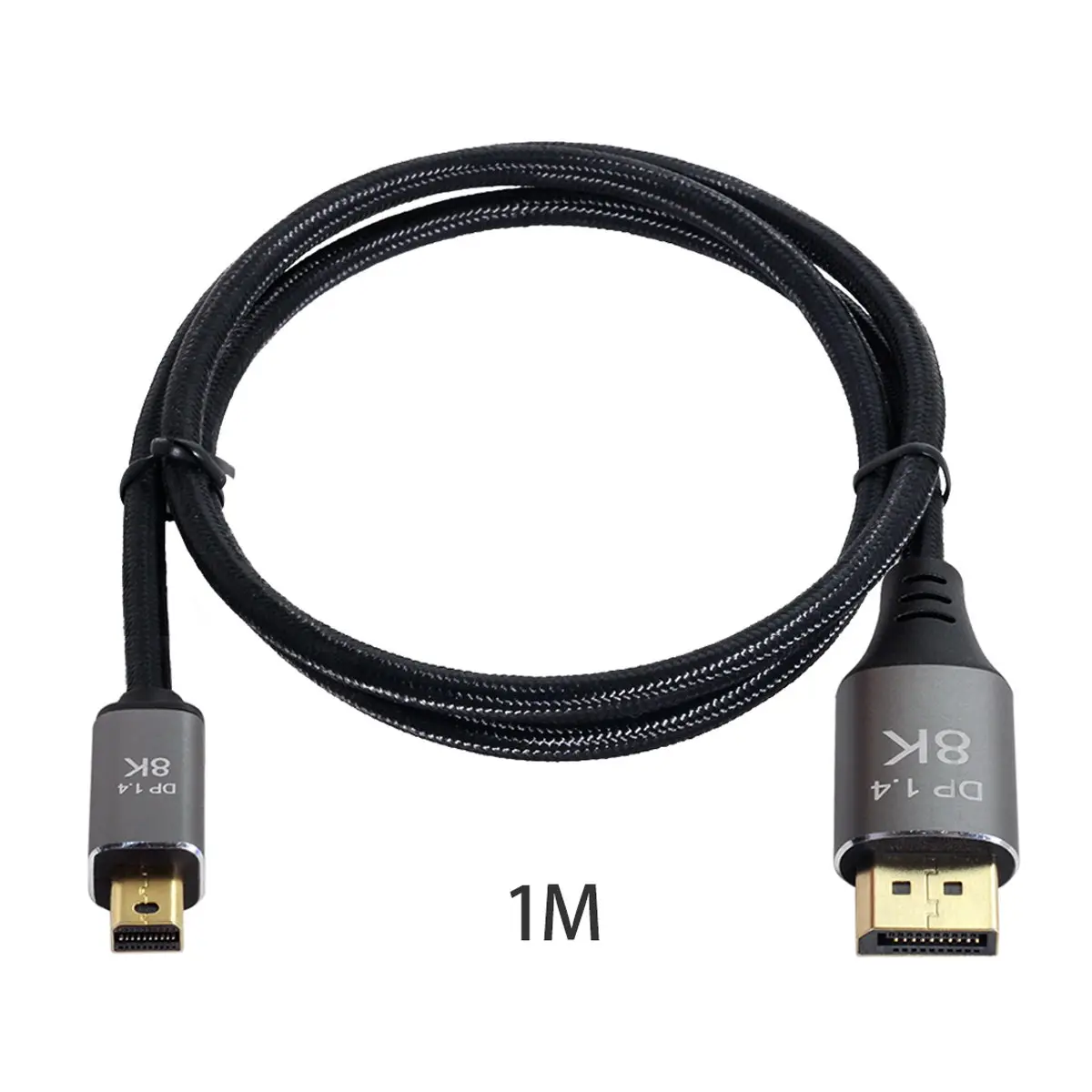 

CY DisplayPort 1.4 8K 60hz Cable Ultra-HD UHD 4K 144hz Mini DP to DP Cable 7680*4320 for Video PC Laptop TV