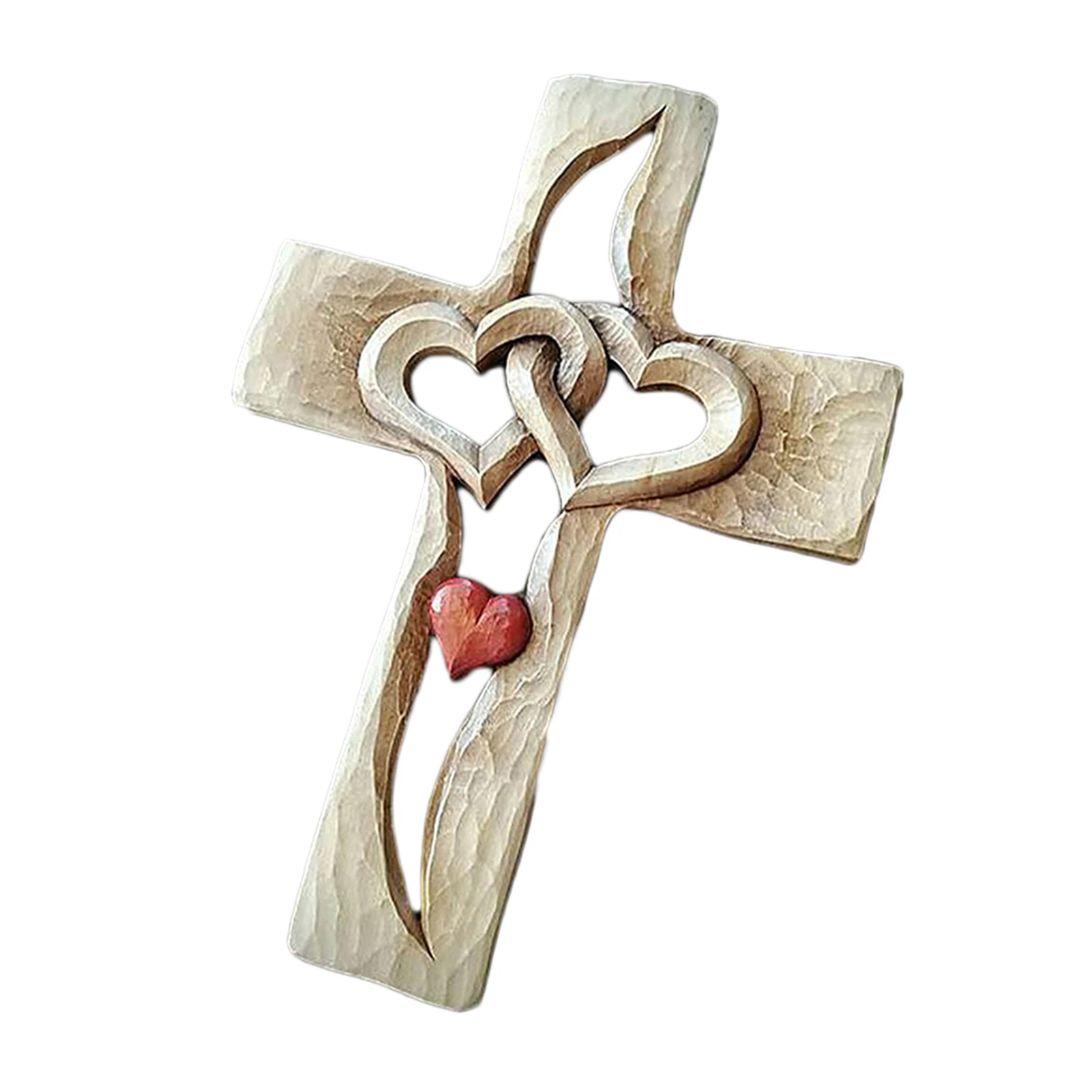 Украшения для вечерние Искусственный деревянный крест с полыми переплетёнными