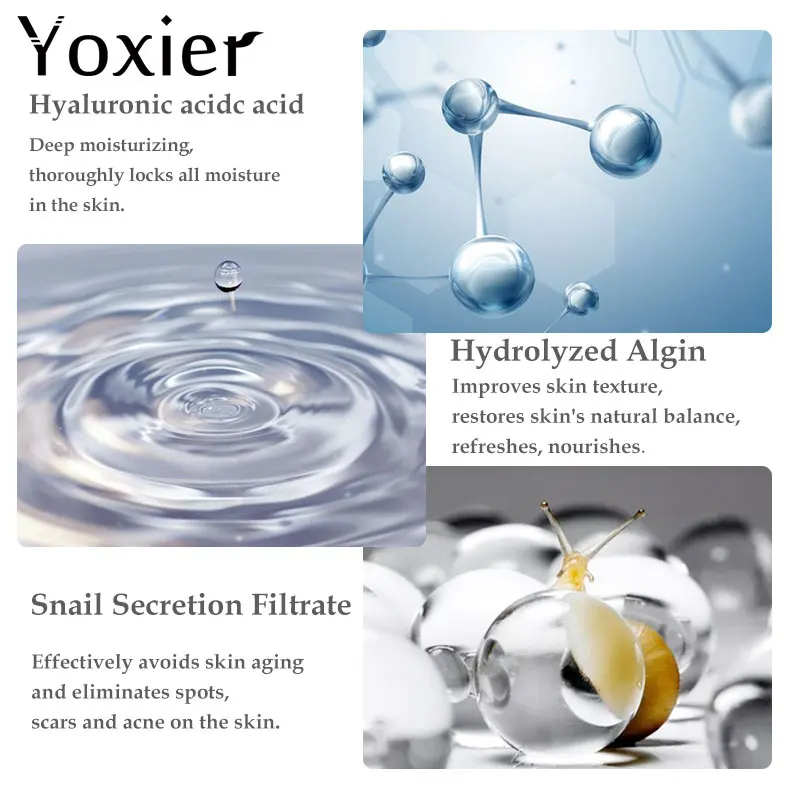Yoxier Улитка укрепляющий глаз Сыворотки для ухода за областью вокруг