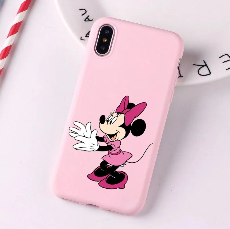 FHSR-24424 Мягкий термополиуретановый чехол с Микки и Минни для huawei p30 pro p30 lite p20 pro p10 mate 20 p10 lite honor 9 lite honor 10 lite - Цвет: FHSR-24424