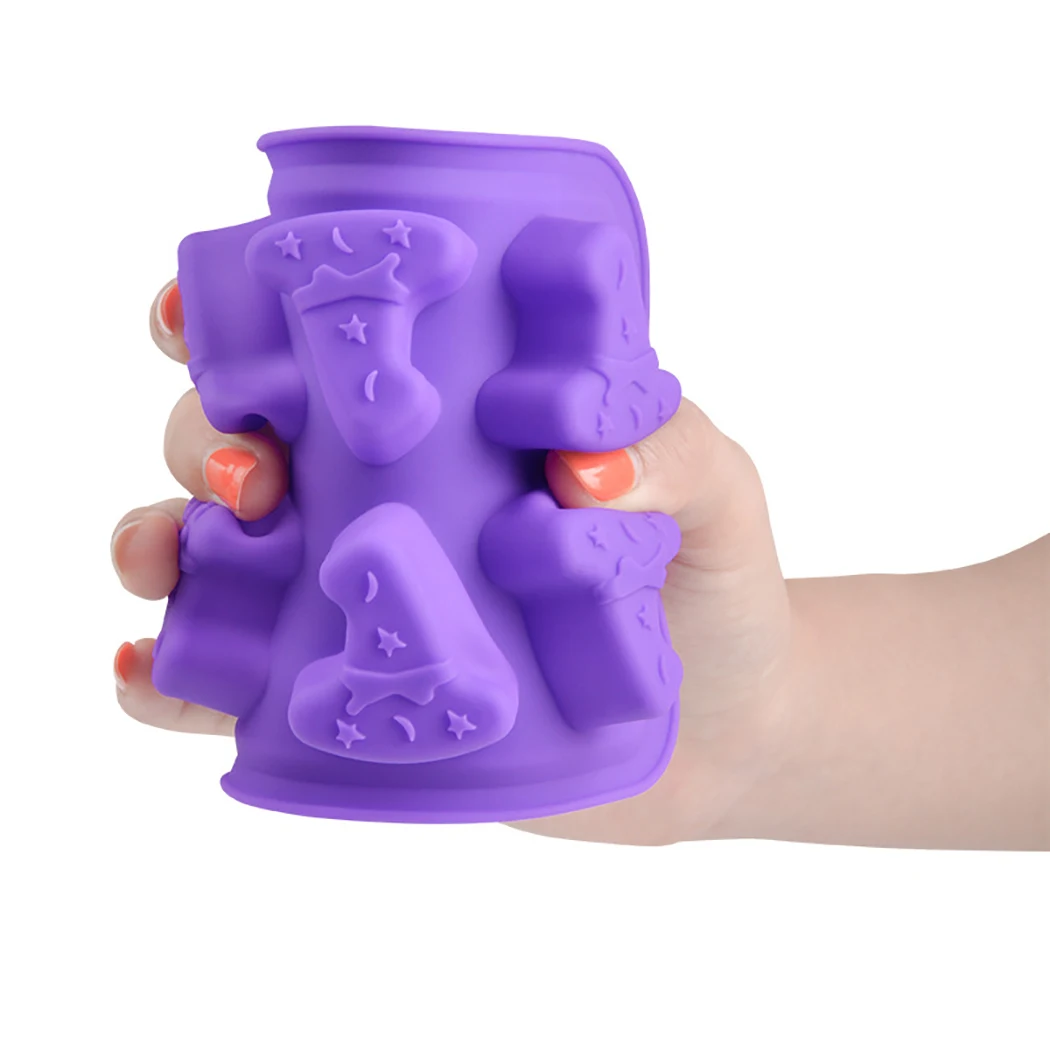 

1pcs Silicone Mold Hole Food Grade Baking Mold Practical DIY 10-Cavity Chocolate Candy Jelly Mold Baking tool Accessories