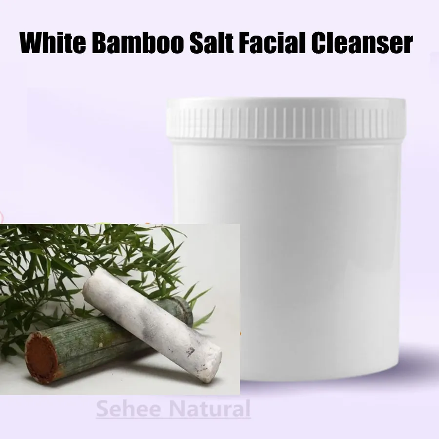 White Bamboo Salt Facial Cleanser Skin Dirt Clean Face Clean 1000g