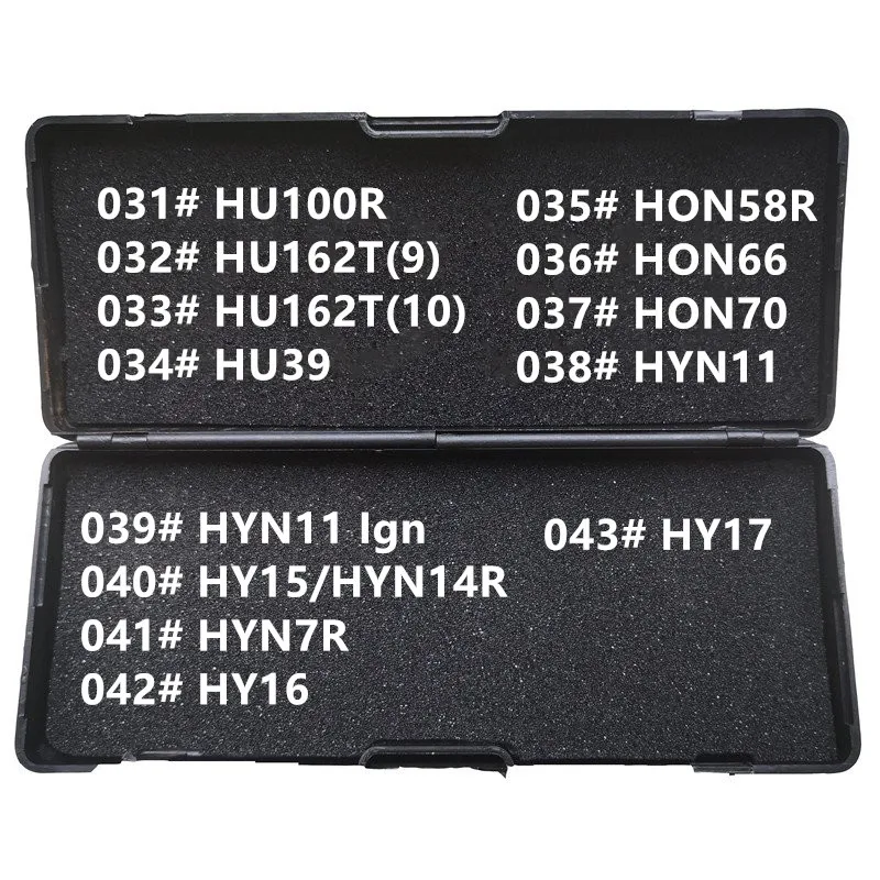 Слесарные Инструменты RIOOAK New LiShi 2 в 1 B111 BW9MH CY24 DAT17 4r 5 FO38 GT10 GT15 GM37 GM39 GM45 HU43 для всех
