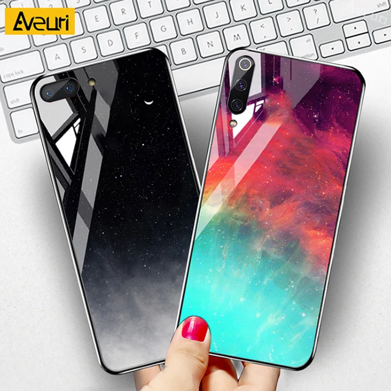 Роскошный стеклянный чехол для телефона Xiaomi Mi 8 9 SE A1 A2 Lite A3 Play Mix 2S 3 Redmi 5 Plus S2 6 6A Note 6 Pro Pocophone F1, чехол