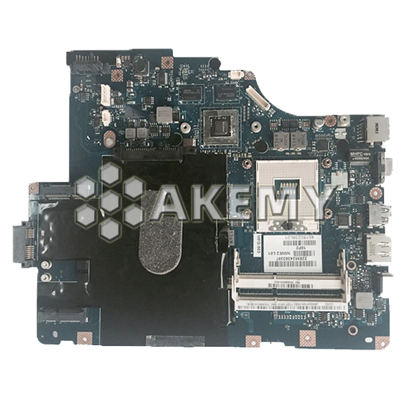 Основная плата для For Lenovo G560 Z560 NIWE2 LA 5752P Rev: 1 0 материнская ноутбука с видеокартой