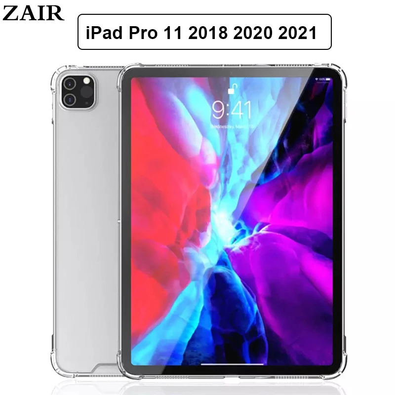 

Clear Case for iPad Pro 11 11 inch case Anti-fall soft TPU silicone tablet cover for Apple iPad Pro 11 2018 2020 2021 tpu Shell