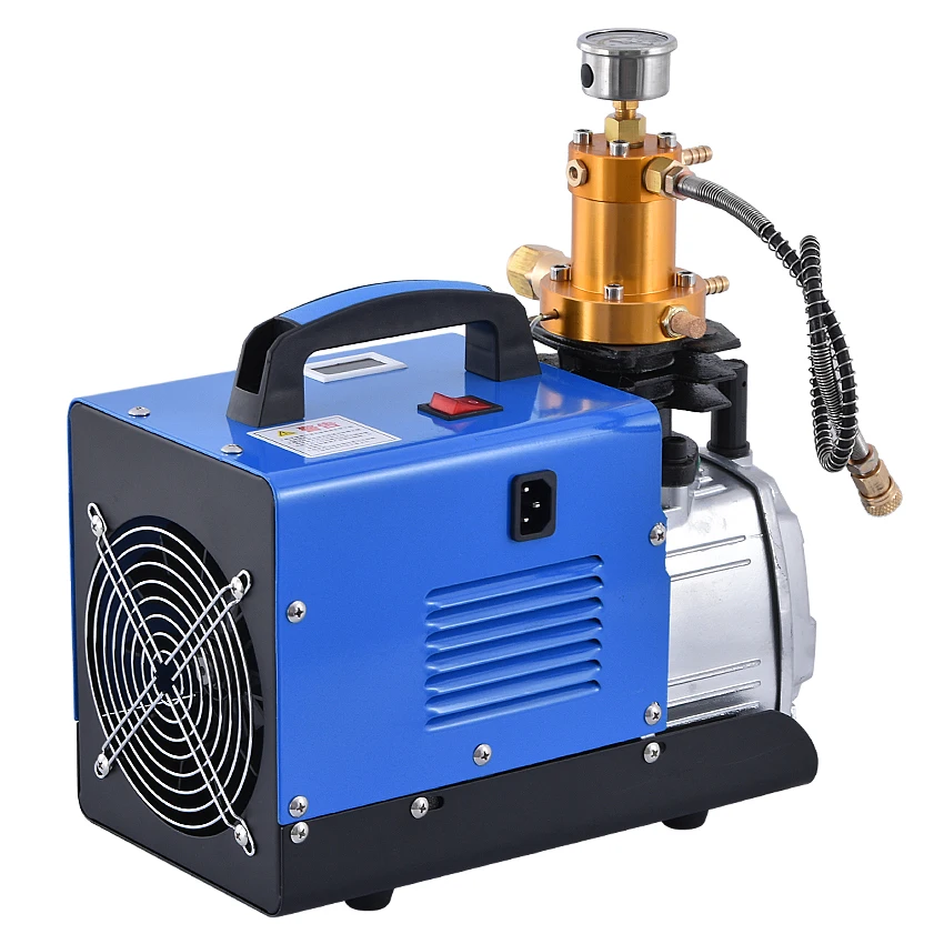 30MPA воздушный насос высокого давления маленький одноцилиндровый водяного