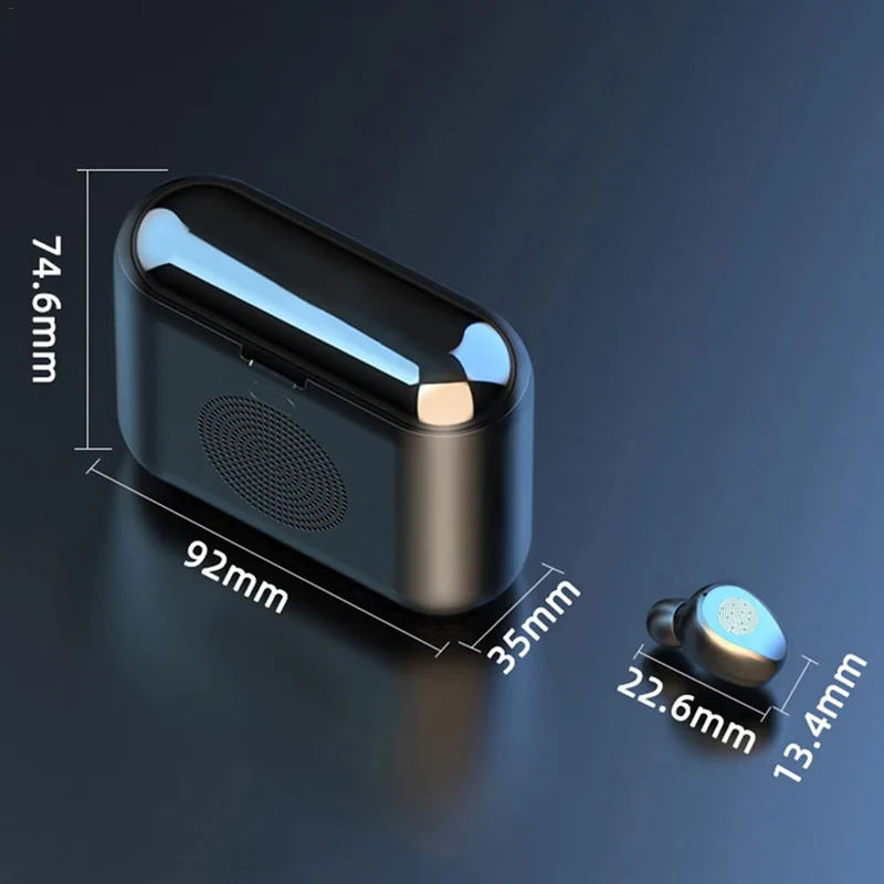 3-в-1 мини-наушники с Bluetooth/Bluetooth динамик/power bank F9 наушники-вкладыши TWS Bluetooth 5 0