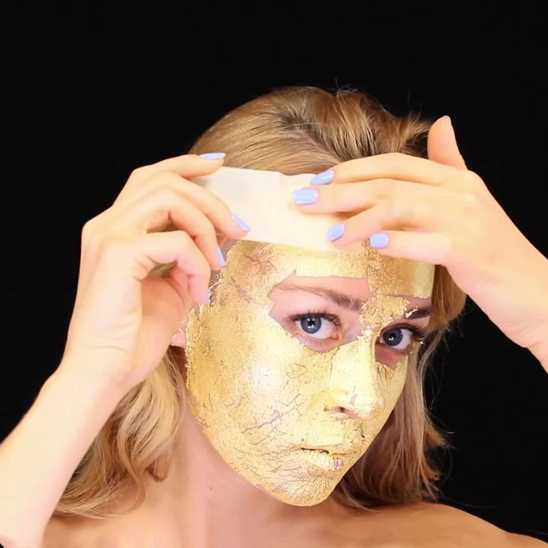 24K листочек из съедобного золота листы реальные Фольга 100 шт. 4 33x4 33 см для