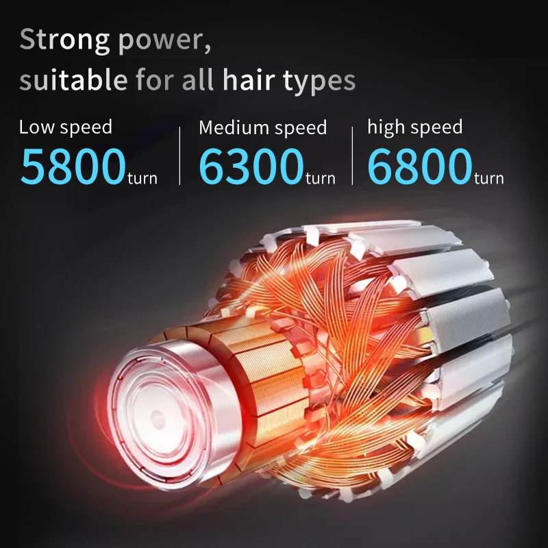 

Men Professional Hair Trimmer Cordless Electric Hair Cutter Machine Mute Fast Charging Beard Trimming Waterproof Wet Shaver