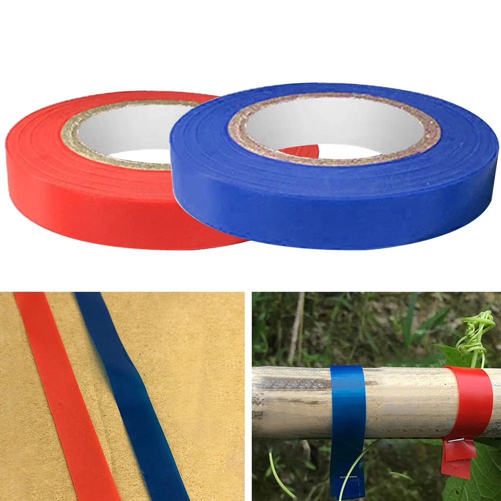 

20pcs/set PVC Durable Tie Flower Tying Plant Hand Fruit Tape Bind Belt Vegetable Plant Branch Garden Tools Tapetools