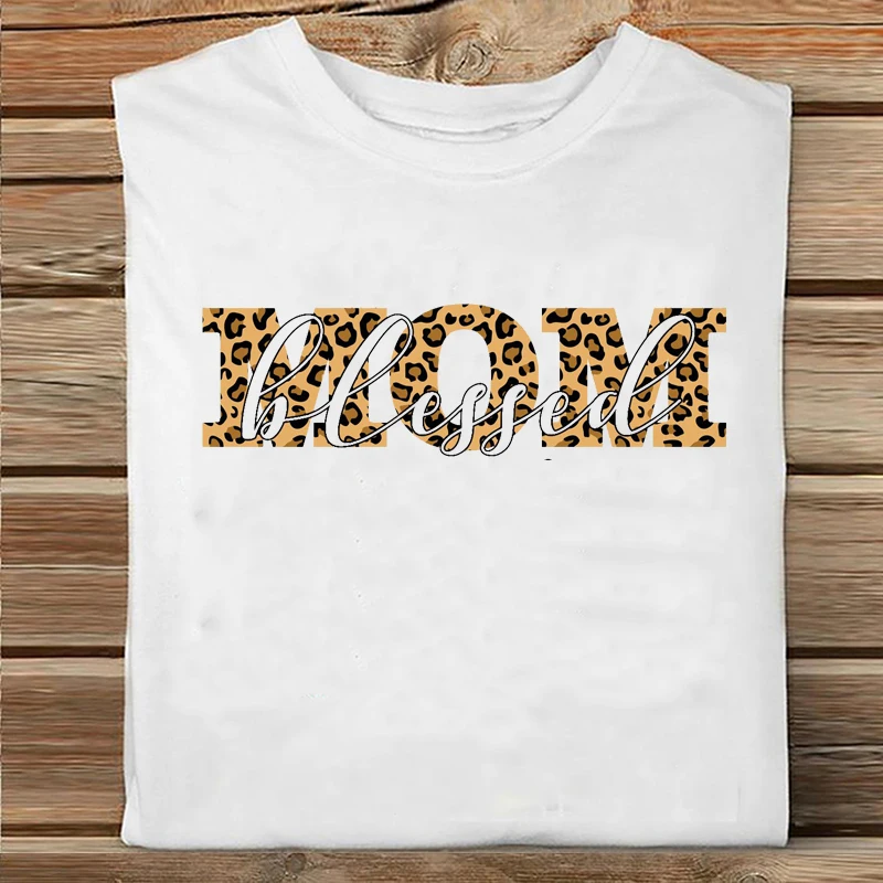 

Women Short Sleeve Love Heart Sweet Love Cute Mama Mom Mother Fashion Clothes Print Tshirt Female Tee Top Ladies Graphic T-shirt