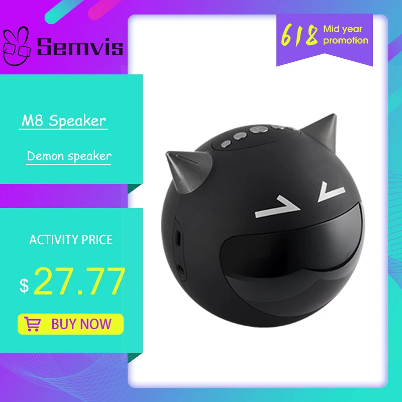 

Bluetooth-динамик M8 портативный с микрофоном и поддержкой TF-карты