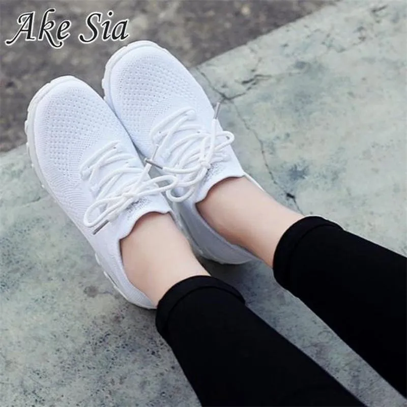 Женские кроссовки 201 Новая модная женская повседневная обувь тенденции плоской