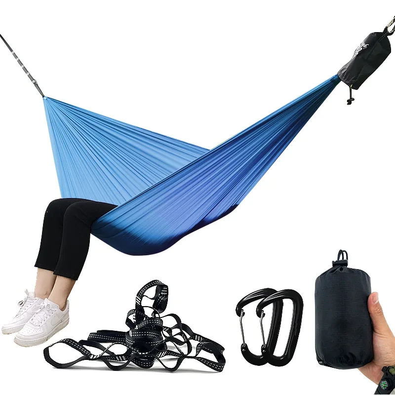 

Hot Sale Lightweight Hammock Double Hammock Two Person Bed for Backyard, Porch, Outdoor and Indoor Use