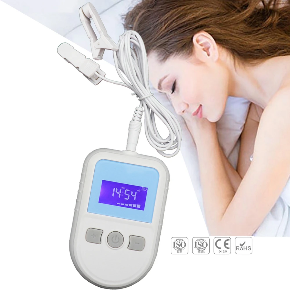 Новый транскраниальный микро-симулятор для терапии CES устройство помощи во сне