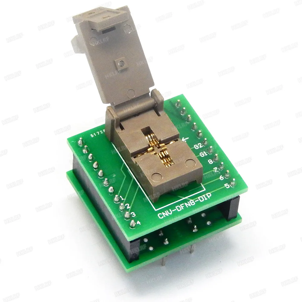 QFN8 MLF8 MLP8 К DIP8 22pin 0 65 мм 3x3 IC программатор адаптер тестовый разъем|Калькуляторы| |