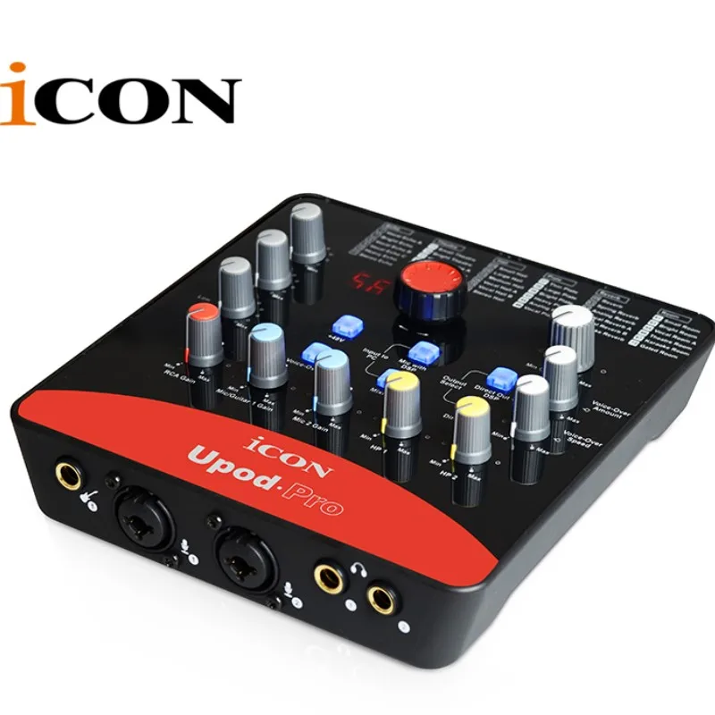 Микрофон Takstar PC-K700 для записи с звуковой картой ICON Upod Pro в комплекте Аудиокабели |