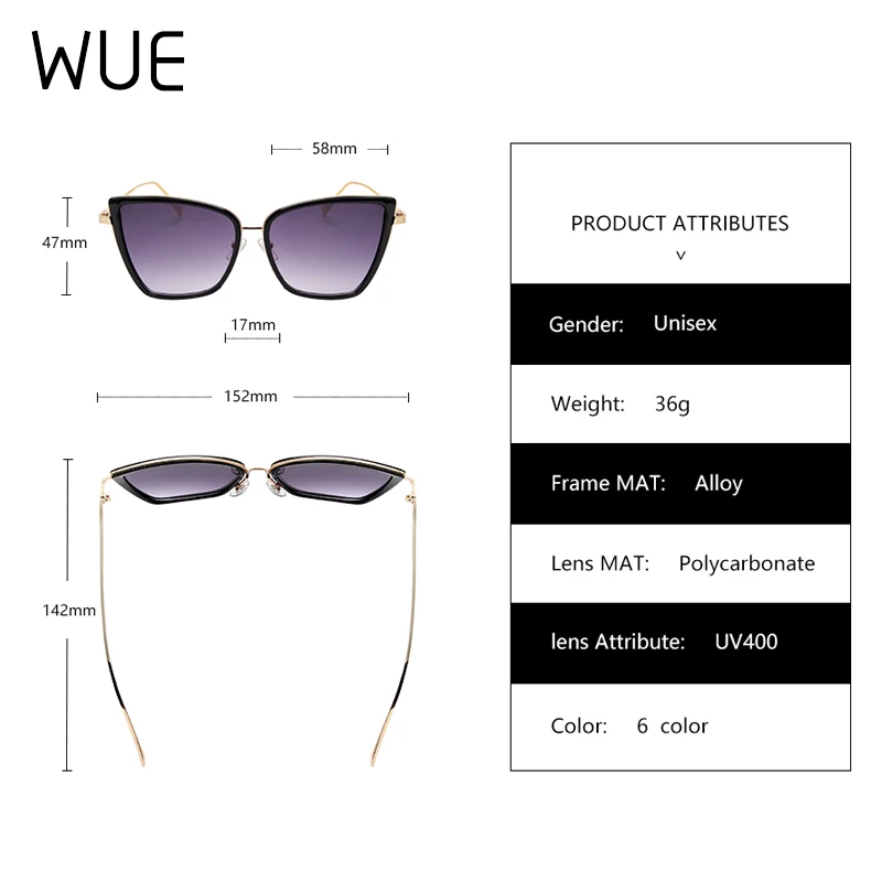 Новые брендовые дизайнерские солнцезащитные очки Cateye, женские винтажные металлические очки, зеркальные ретро очки Lunette De Soleil Femme UV400