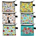 Кошелек для мелочи с мультипликационным животным, жирафом, львом, слоном, тигром, Детский кошелек для мальчиков и девочек, милый кошелек, милый держатель для мелочи, сумки в подарок