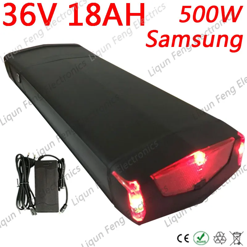 Литиевая батарея Samsung для электровелосипеда 36 В 8 А/ч 10 12 а/ч 13 15 16 17 18 250 Вт 350 500 |