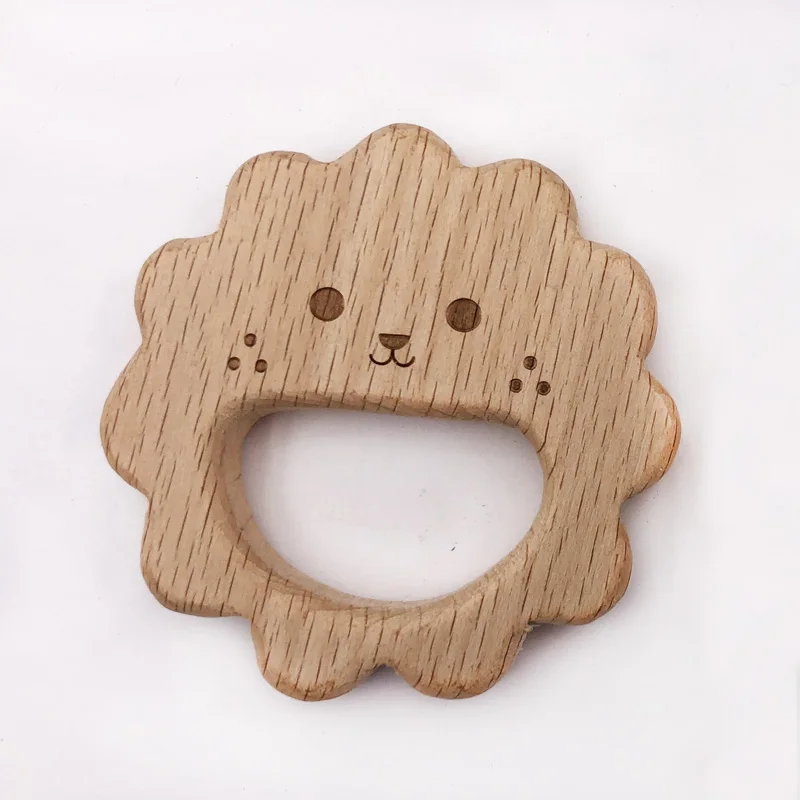 Деревянная бусина Экологически чистая детская игрушка органический держатель