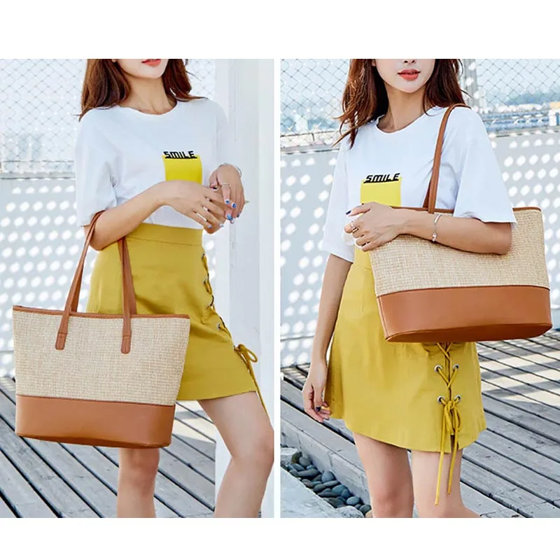 Wahyah летняя сумка из ротанга тканые Сумки искусственной кожи клатч женская